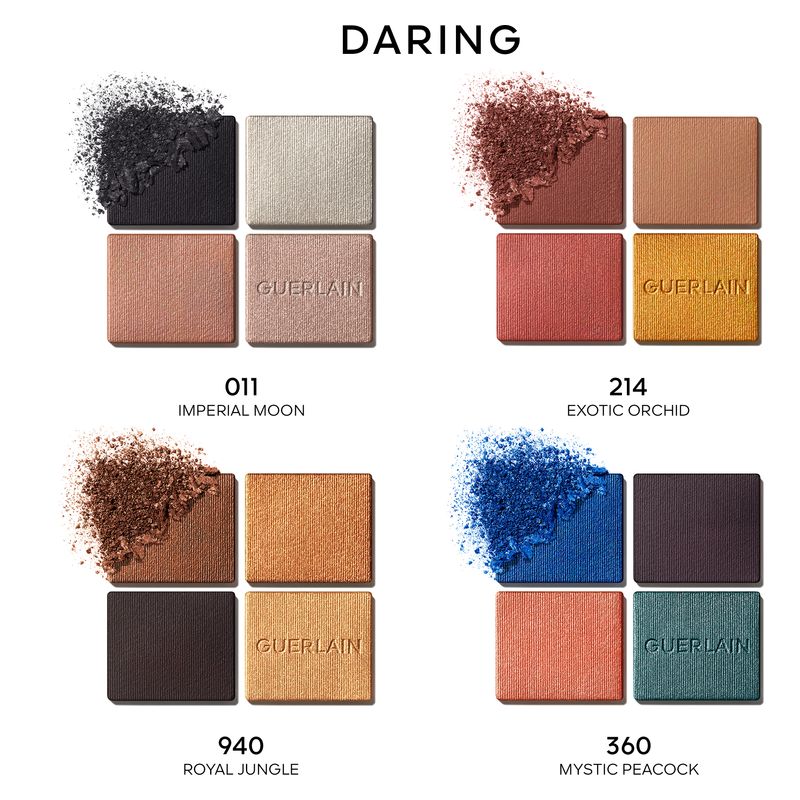 Guerlain OMBRES G OMBRETTI 4 COLORI - Molteplici effetti, colore intenso & lunga tenuta