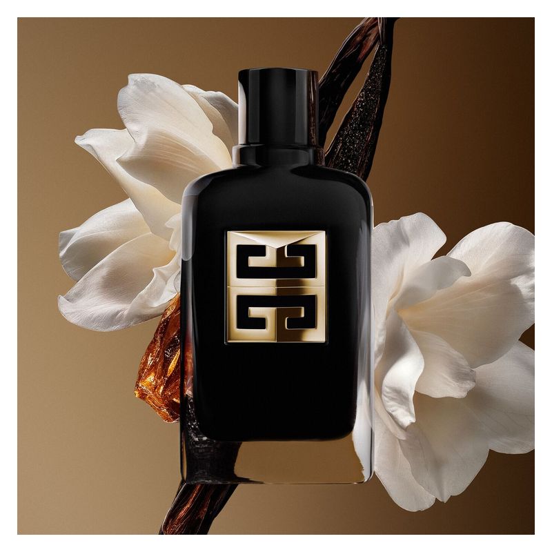 Givenchy Gentleman Society Eau de Parfum Ambrée, Profumo Uomo, 100 ml Spray, Fragranza maschile ambrata, legnosa e speziata con note di vaniglia