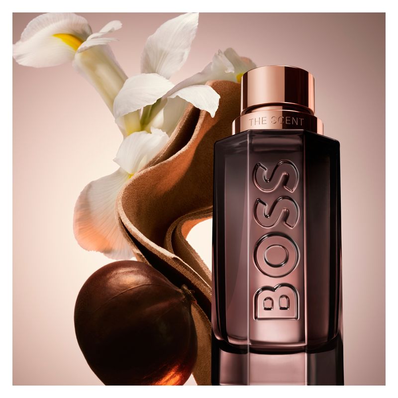 Hugo Boss The Scent Le Parfum For Him, Le Parfum Uomo, 50 ml Spray, Fragranza maschile ambrata e cuoiata, Profumo intenso e sensuale