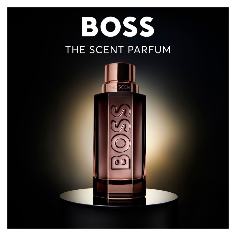 Hugo Boss The Scent Le Parfum For Him, Le Parfum Uomo, 50 ml Spray, Fragranza maschile ambrata e cuoiata, Profumo intenso e sensuale