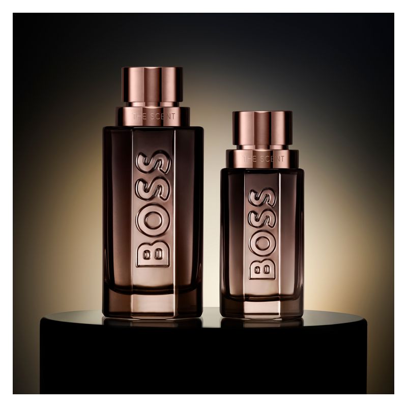 Hugo Boss The Scent Le Parfum For Him, Le Parfum Uomo, 50 ml Spray, Fragranza maschile ambrata e cuoiata, Profumo intenso e sensuale