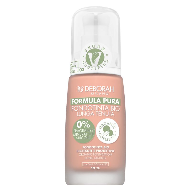 Deborah Deborah Formula Pura Fondotinta Bio Lunga Tenuta 30 ML