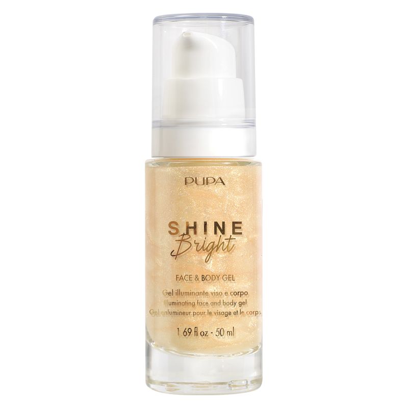 Pupa Pupa Shine Bright Face & Body Gel - Gel Illuminante Viso E Corpo 50 ML