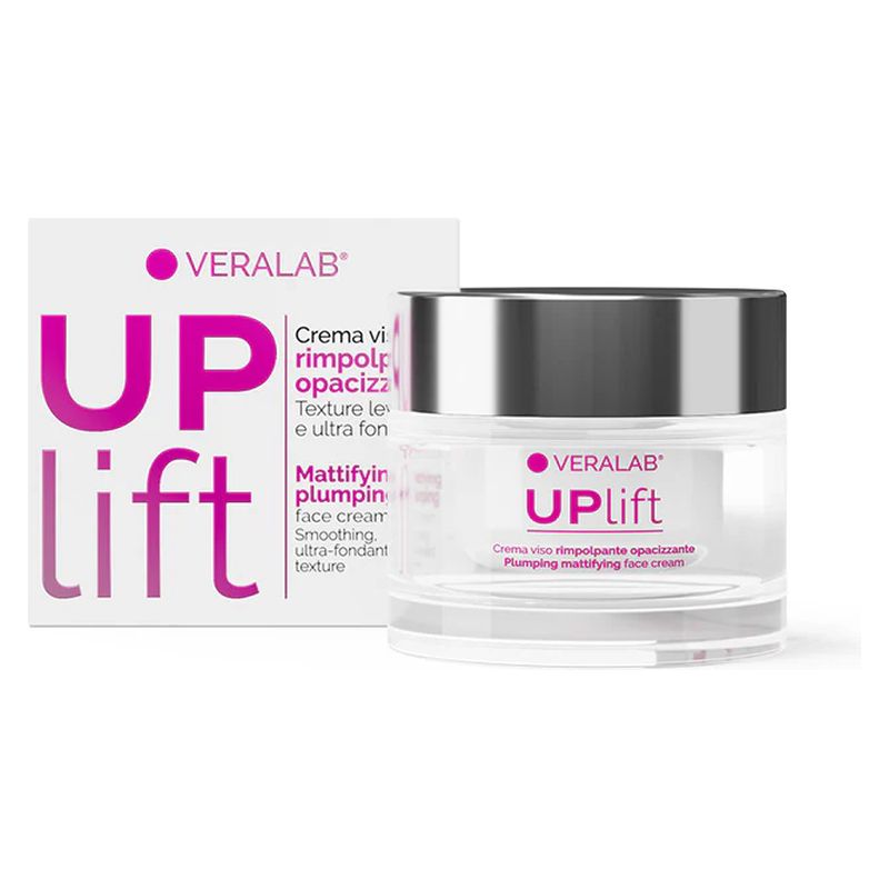 VERALAB UPLIFT CREMA VISO RIMPOLPANTE OPACIZZANTE - Crema viso anti age dall’azione purificante