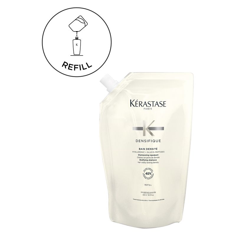KÉRASTASE Densifique Bain Densit é, Shampoo Capelli Fini e Diradati, Ricarica 500 ml, Azione Ridensificante e Volumizzante per Capelli con poca densità KÉRASTASE Densifique Bain Densit é, Shampoo Capelli Fini e Diradati, Ricarica 500 ml, Azione Ridensificante e Volumizzante per Capelli con poca densità