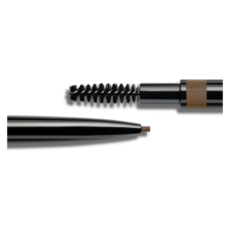 Guerlain The Brow G, Matita Sopracciglia Alta Precisione Lunga Tenuta, Donna, 03 Medium Brown, 0.09 g, con Pettinino per Definizione e Riempimento