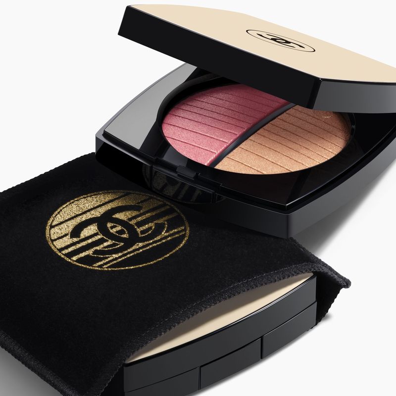 CHANEL LES BEIGES POUDRE BELLE MINE LUMIÈRE DORÉE
