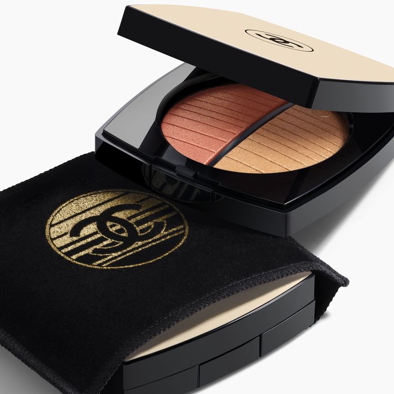 CHANEL LES BEIGES POUDRE BELLE MINE LUMIÈRE DORÉE