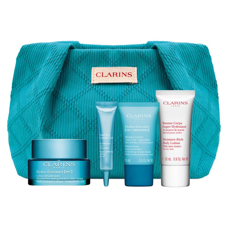 Clarins COFANETTO HYDRA RITUAL - LA ROUTINE PER UNA PELLE IDRATATA E RIMPOLPATA