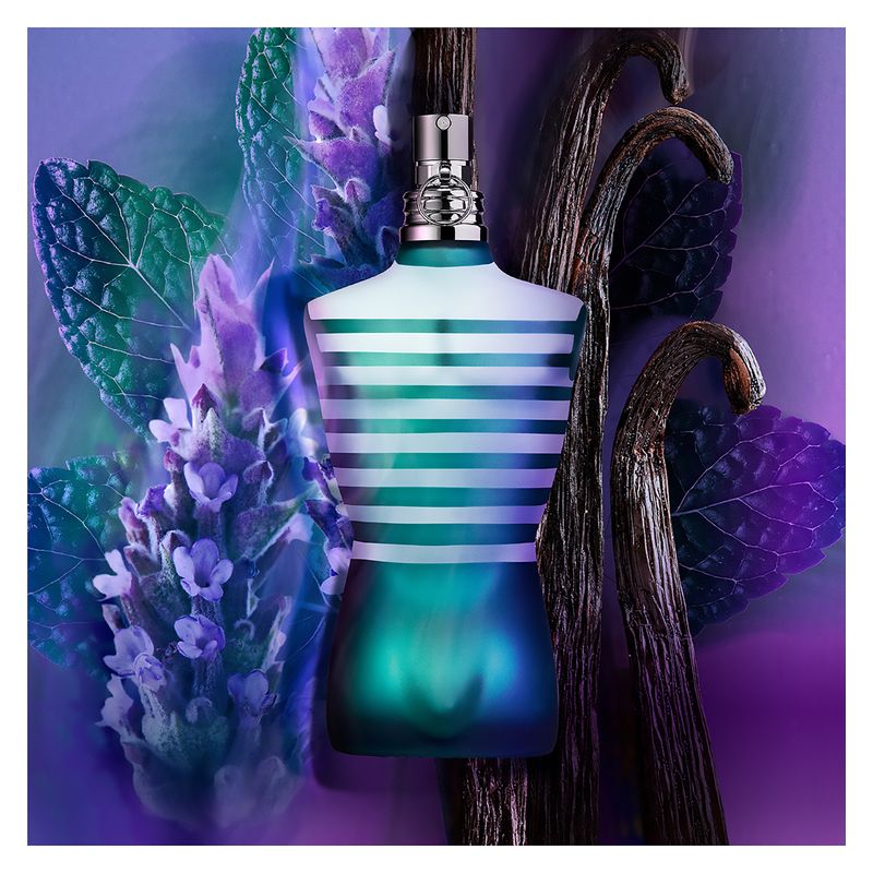 Jean Paul Gaultier Le Male, Eau de Toilette Uomo, 40 ml Spray, Profumo maschile iconico, Fragranza Ambrato Fougère con Menta, Lavanda e Vaniglia