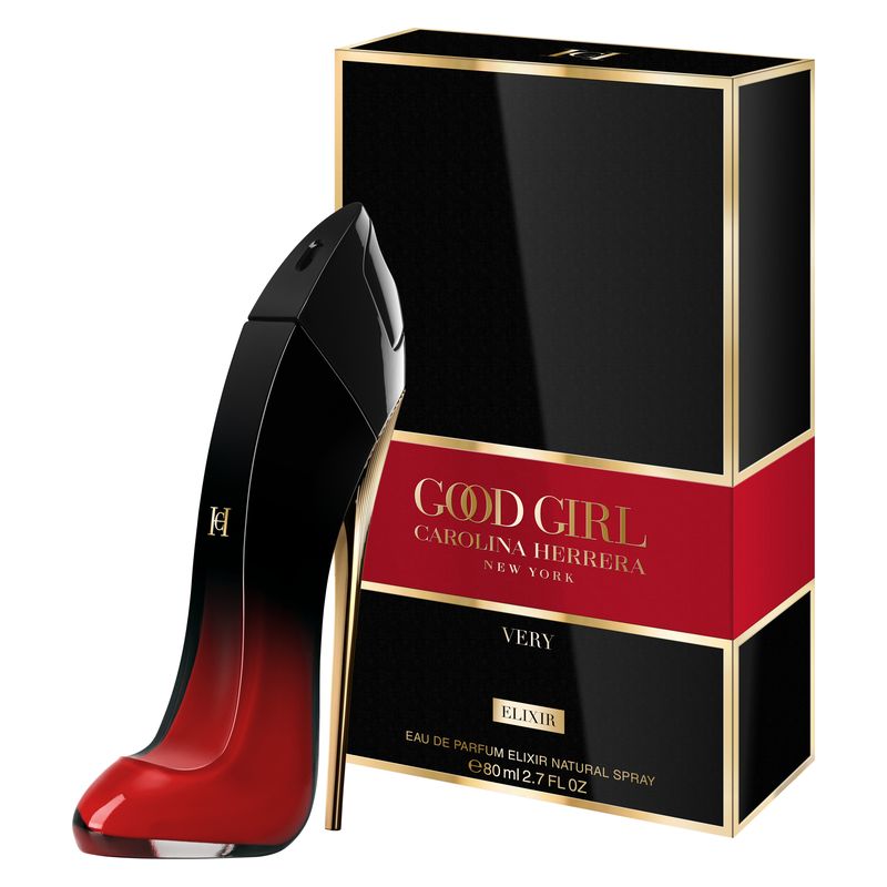Carolina Herrera Good Girl Very Elixir, Eau de Parfum Donna, 80 ml Spray, Profumo Ambrato Floreale Intenso con Ciliegia Nera, Rosa e Vaniglia Carolina Herrera Good Girl Very Elixir, Eau de Parfum Donna, 80 ml Spray, Profumo Ambrato Floreale Intenso con Ciliegia Nera, Rosa e Vaniglia