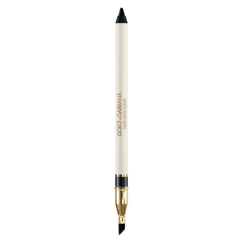 Dolce & Gabbana Sleek Khol Glider, Matita Occhi Kohl Donna 01 Total Black, 1.2 g, Lunga Tenuta 12H Waterproof con Pennello per Sfumare Dolce & Gabbana Sleek Khol Glider, Matita Occhi Kohl Donna 01 Total Black, 1.2 g, Lunga Tenuta 12H Waterproof con Pennello per Sfumare