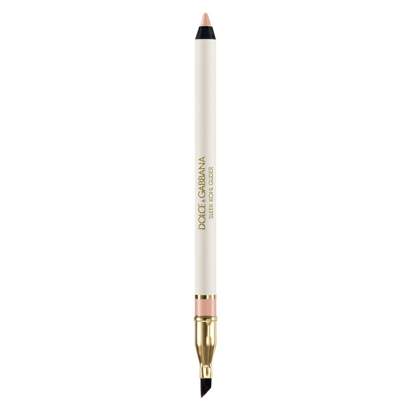 Dolce & Gabbana Sleek Khol Glider, Matita Occhi Kohl 08 Blushing Nude, Lunga Tenuta 12H e Waterproof con Pennello Sfumino, Eyeliner cremoso Dolce & Gabbana Sleek Khol Glider, Matita Occhi Kohl 08 Blushing Nude, Lunga Tenuta 12H e Waterproof con Pennello Sfumino, Eyeliner cremoso