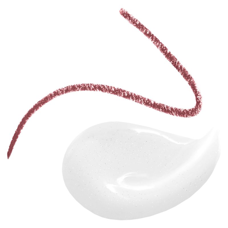 Dolce & Gabbana Kiss My Gloss!, Duo Gloss Stick e Matita Labbra Donna, 04 Gossip, Lunga Tenuta 12H, Effetto Volumizzante e Finish Brillante 4D