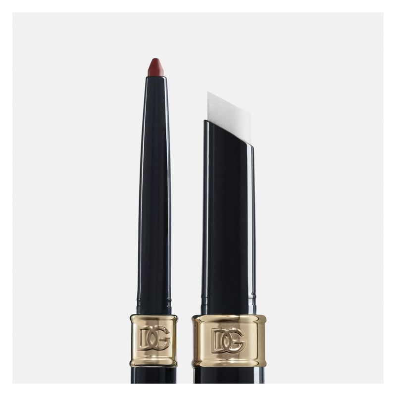 Dolce & Gabbana Kiss My Gloss! Duo 4D Gloss Stick & Lip Liner, 05 Pout, Gloss e Matita Labbra Volumizzante, Idratante e Lunga Tenuta, Finish Brillante