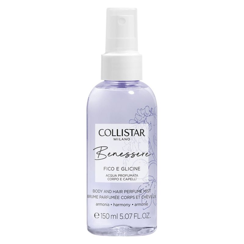 Collistar BENESSERE FICO E GLICINE ACQUA PROFUMATA CORPO E CAPELLI