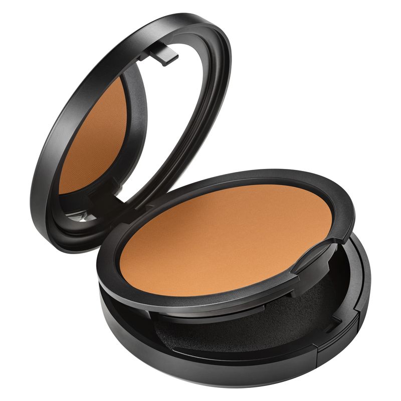 MAC Studio Fix Powder Plus Foundation, Fondotinta e Cipria 2 in 1, NC46, 12 g, Lunga Tenuta, Finish Matte Vellutato, Coprenza Modulabile