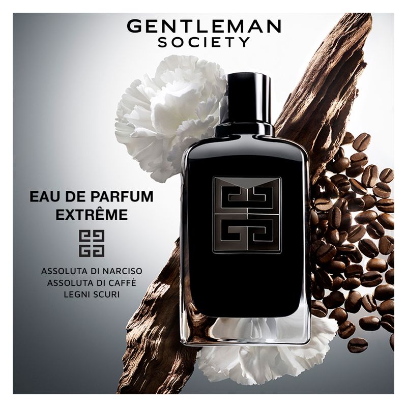 Givenchy Gentleman Society Eau de Parfum Extrême, Uomo, 200 ml, Profumo Spray floreale legnoso e speziato per un'eleganza audace e moderna