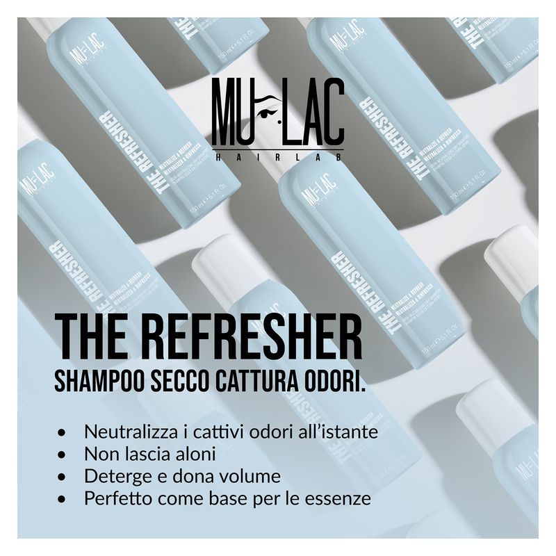 MULAC THE REFRESHER SHAMPOO SECCO CATTURA ODORI