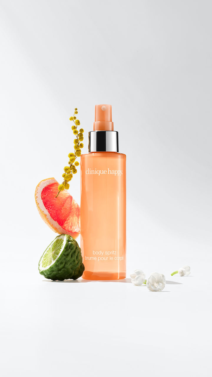 Clinique Happy Body Spritz, Acqua Corpo Profumata Donna, 125 ml Spray, Fragranza Floreale Fruttata, Profumo per il Corpo Rinfrescante e Leggero Clinique Happy Body Spritz, Acqua Corpo Profumata Donna, 125 ml Spray, Fragranza Floreale Fruttata, Profumo per il Corpo Rinfrescante e Leggero