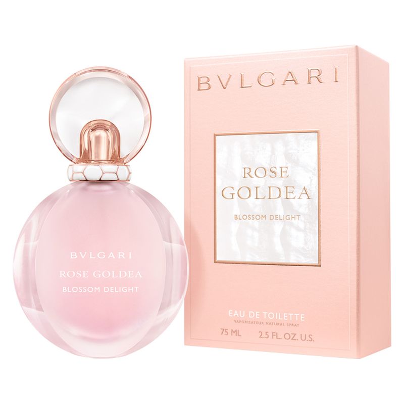 Bulgari Rose Goldea Blossom Delight, Eau de Toilette Donna, 75 ml Spray, Profumo Floreale Fresco e Luminoso con note di Rosa, Peonia e Mughetto Bulgari Rose Goldea Blossom Delight, Eau de Toilette Donna, 75 ml Spray, Profumo Floreale Fresco e Luminoso con note di Rosa, Peonia e Mughetto