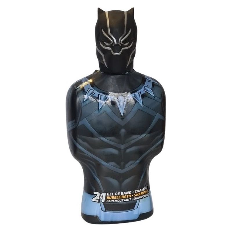 Bambini AVENGER BLACK PANTER 2 IN 1 BAGNO SHAMPOO