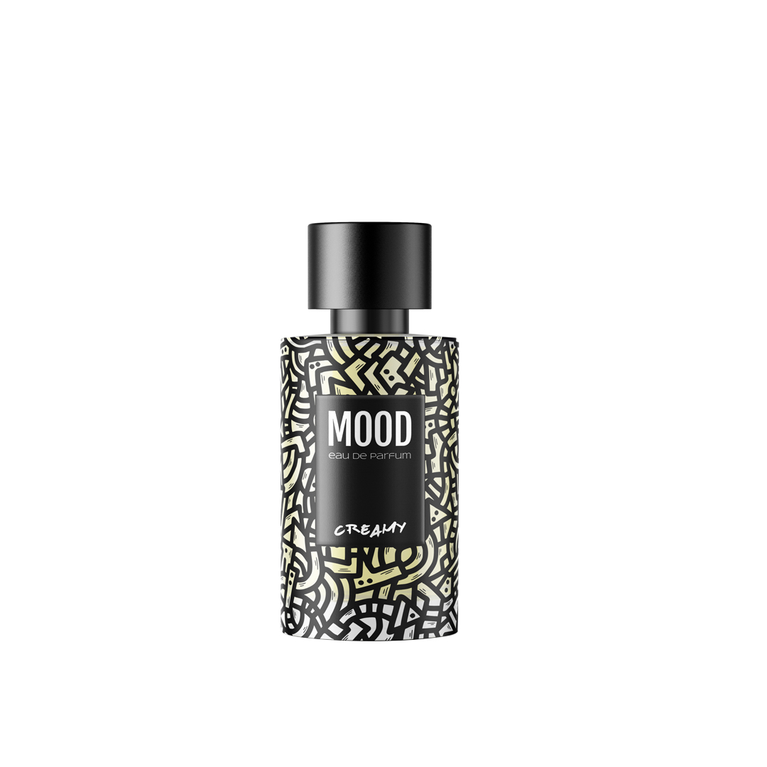 MOOD Creamy, Eau de Parfum Unisex, 100 ml Spray, Fragranza Gourmand con note di Caramello, Vaniglia e Miele, Profumo dolce e persistente MOOD Creamy, Eau de Parfum Unisex, 100 ml Spray, Fragranza Gourmand con note di Caramello, Vaniglia e Miele, Profumo dolce e persistente