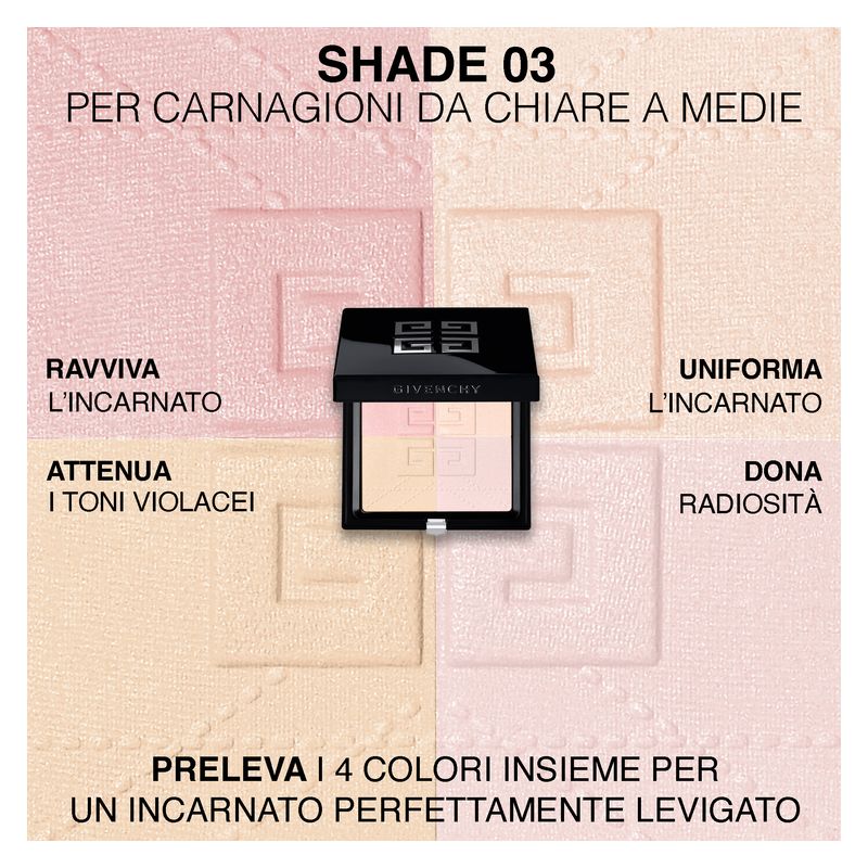 Givenchy PRISME LIBRE PRESSED POWDER - Cipria Fissante Mat e Uniformante
