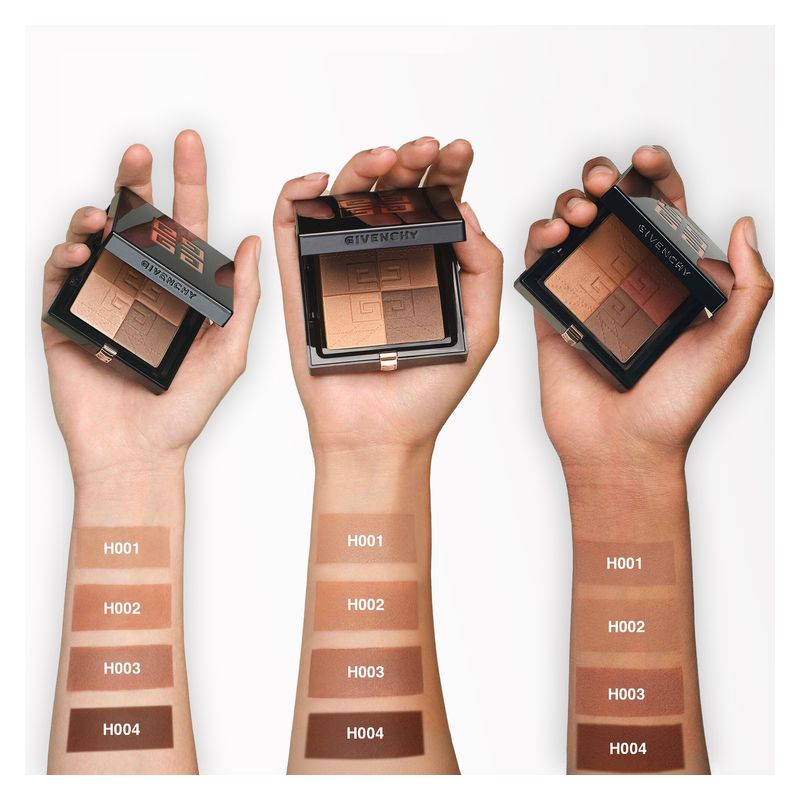 Givenchy Prisme Libre Bronzing Powder, Terra Abbronzante 4 Colori, 7 g, 003 Organza Bronzé, Polvere Viso per Contouring, Effetto Sunkissed Naturale Givenchy Prisme Libre Bronzing Powder, Terra Abbronzante 4 Colori, 7 g, 003 Organza Bronzé, Polvere Viso per Contouring, Effetto Sunkissed Naturale