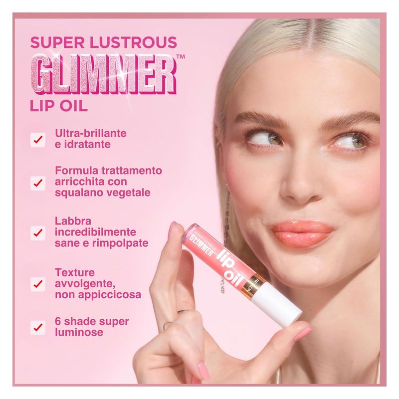 Revlon Super Lustrous Glimmer Lip Oil
