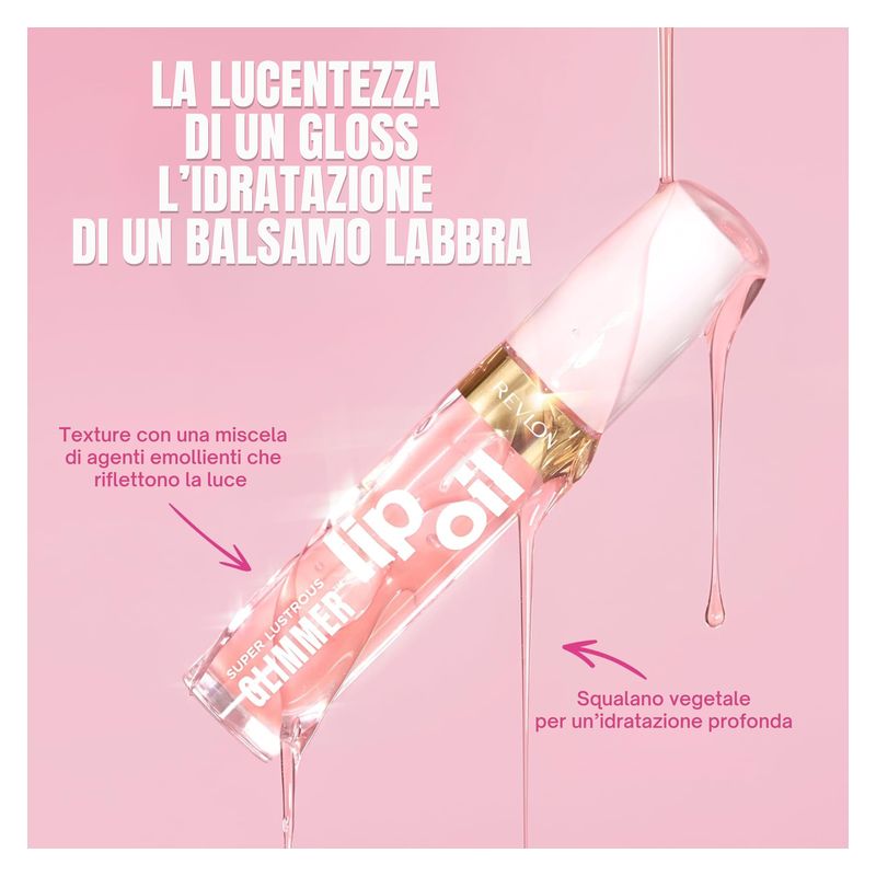 Revlon Super Lustrous Glimmer Lip Oil