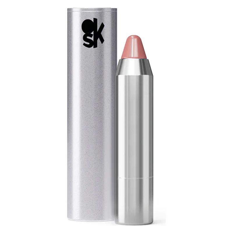 OVERSKIN CLICK'N KISS - SHINY - Shiny lipstick effetto balmy