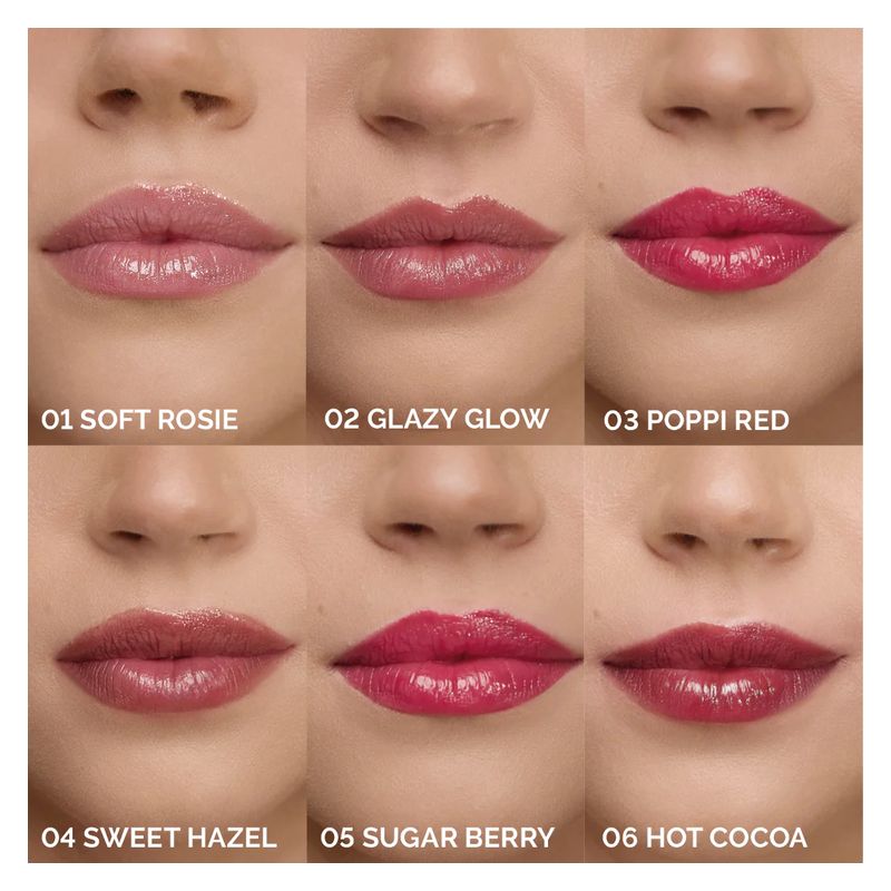 OVERSKIN CLICK'N KISS - SHINY - Shiny lipstick effetto balmy