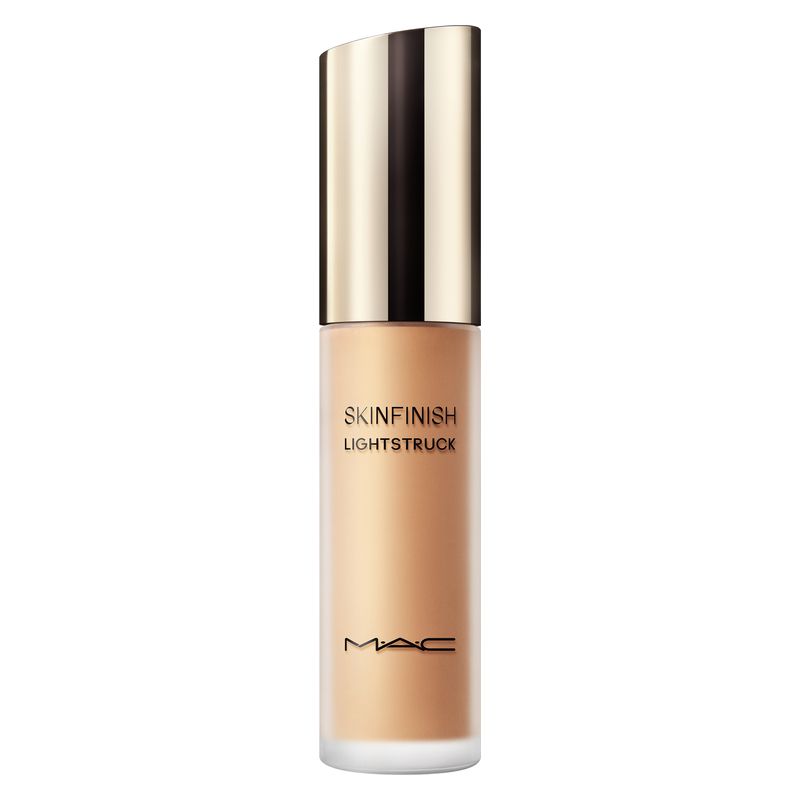 MAC Skinfinish Lightstruck Liquid Highlighter, Illuminante Viso Liquido Idratante, 15 ml, Colore DOUBLE GLEAM, Effetto Luminoso e Idratante MAC Skinfinish Lightstruck Liquid Highlighter, Illuminante Viso Liquido Idratante, 15 ml, Colore DOUBLE GLEAM, Effetto Luminoso e Idratante
