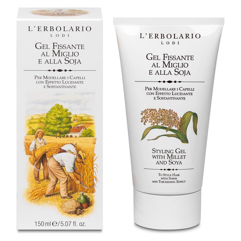 L'Erbolario - Gel Fissante Al Miglio E Alla Soja L'Erbolario - Gel Fissante Al Miglio E Alla Soja