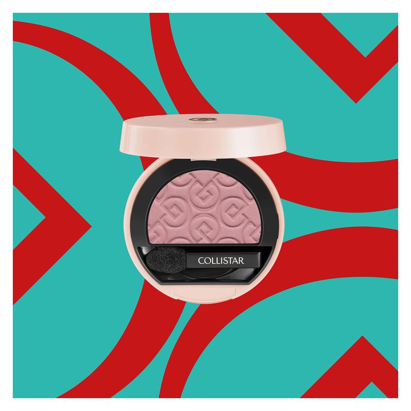 Collistar Impeccabile Ombretto Compatto, 405 Petalo Matte, 3 g, Lunga Tenuta, Finish Matte, Formula con Vitamina E per Occhi Sensibili, Make-up Donna