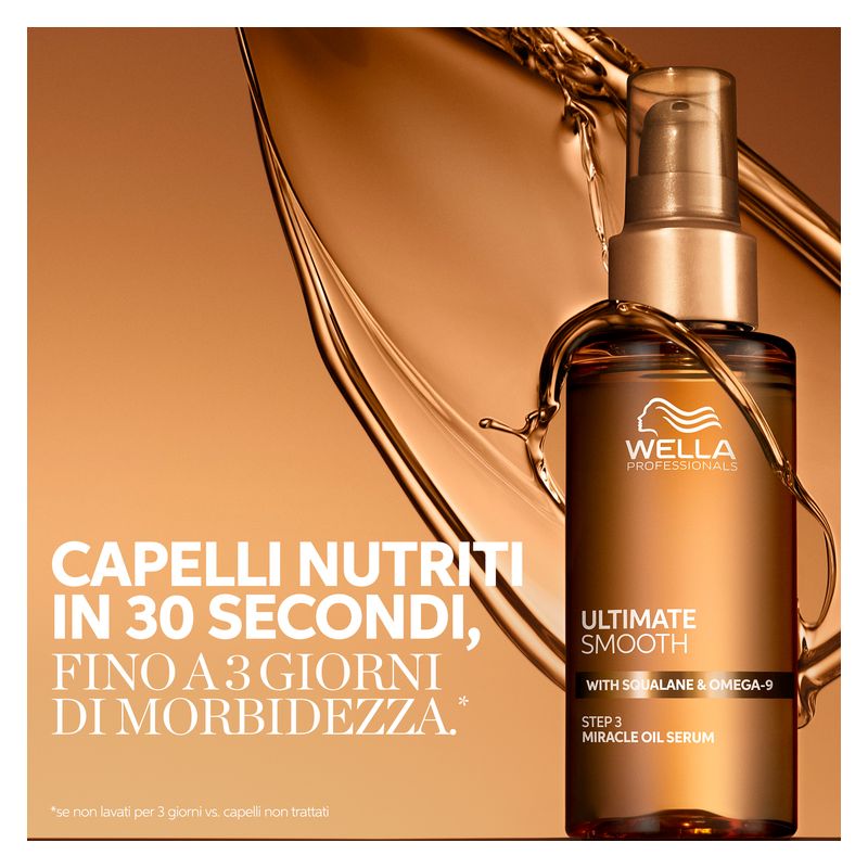WELLA PROFESSIONALS ULTIMATE SMOOTH MIRACLE OIL SERUM