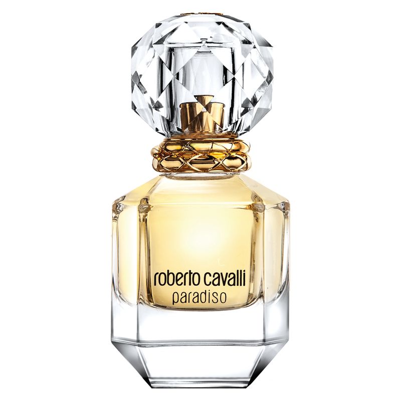 Roberto Cavalli Paradiso, Eau de Parfum Donna, 30 ml Spray, Fragranza Floreale Legnosa e Solare, Profumo femminile sensuale e vivace
