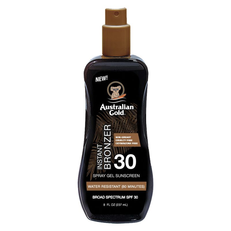 Australian Gold INSTANT BRONZER SPRAY GEL SPF 30