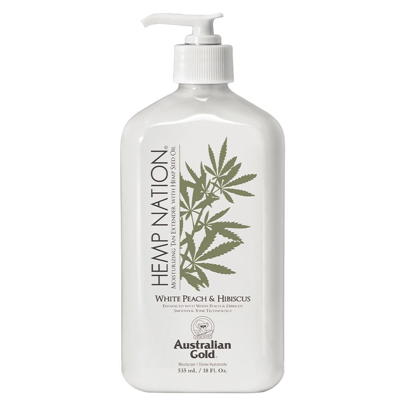 Australian Gold Australian Gold Hemp Nation Moisturizing Tan Extender White Peach & Hibiscus 535 ML