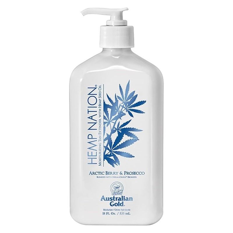 Australian Gold - HEMP NATION MOISTURIZING TAN EXTENDER ARTIC BERRY & PROSECCO Australian Gold - HEMP NATION MOISTURIZING TAN EXTENDER ARTIC BERRY & PROSECCO