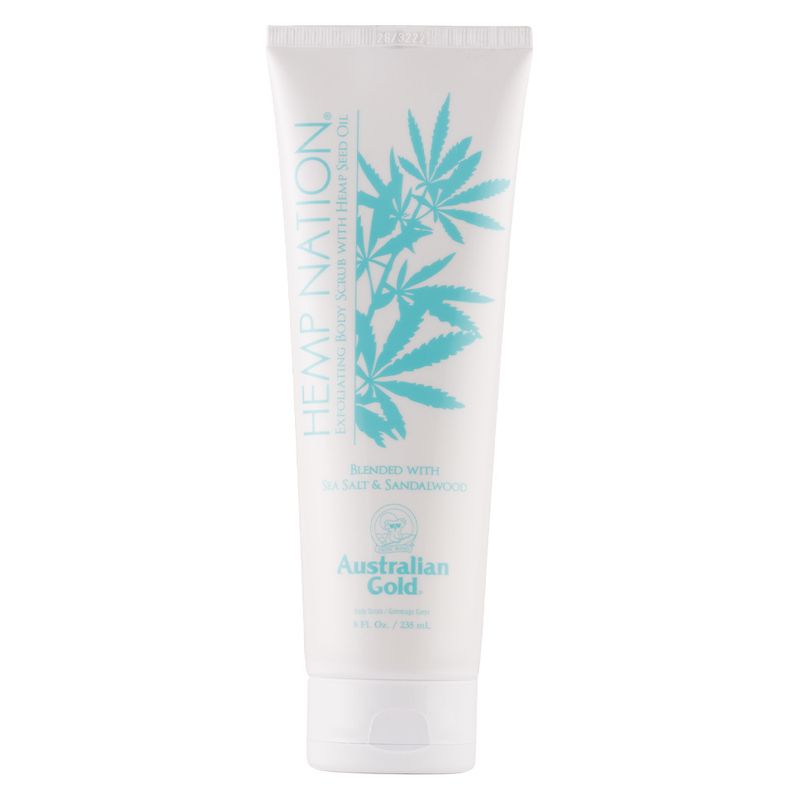 Australian Gold - HEMP NATION EXFOLIATING BODY SCRUB SEA SALT & SANDALWOOD Australian Gold - HEMP NATION EXFOLIATING BODY SCRUB SEA SALT & SANDALWOOD