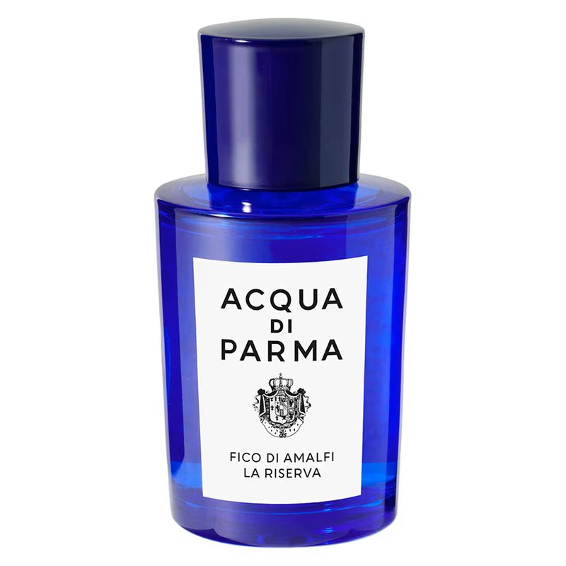 Acqua Di Parma Blu Mediterraneo Fico Di Amalfi La Riserva, Eau de Parfum Unisex, 50 ml Spray, Profumo Italiano agli Agrumi e Fico Acqua Di Parma Blu Mediterraneo Fico Di Amalfi La Riserva, Eau de Parfum Unisex, 50 ml Spray, Profumo Italiano agli Agrumi e Fico