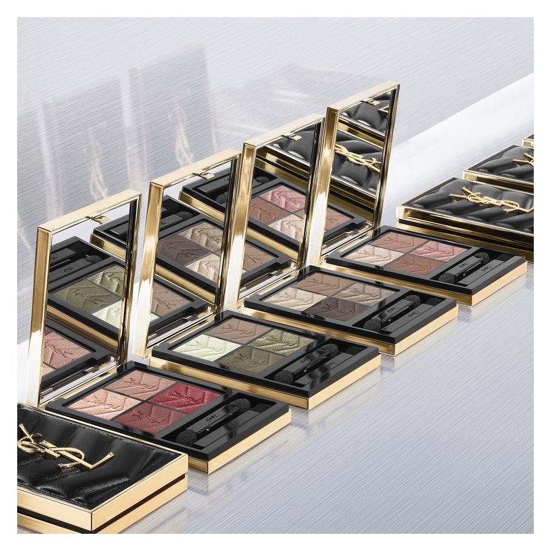 Yves Saint Laurent Couture Mini Clutch, Palette Ombretti Occhi, 820 Majestic Riad, 4g, Lunga Tenuta con Finish Multipli, Make-Up di Lusso