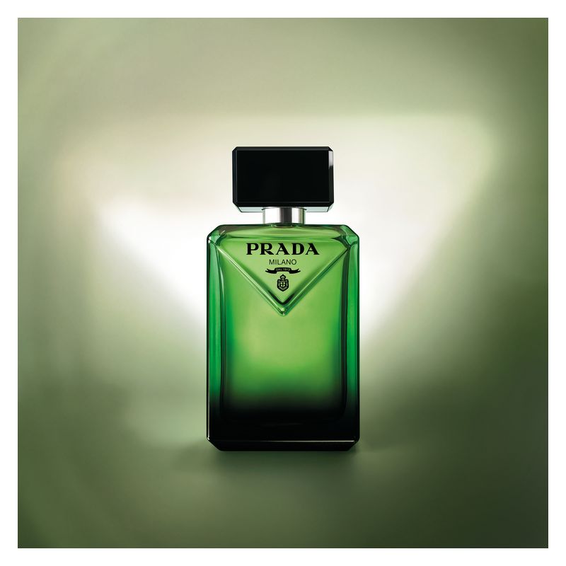 Prada Paradigme, Eau de Parfum Uomo, 100 ml Spray Ricaricabile, Profumo Maschile Ambrato Legnoso, Idea Regalo