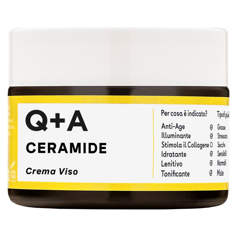 Q+A Q+A Crema Viso Ceramide 50 g
