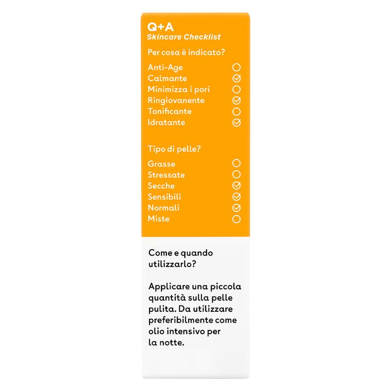 Q+A OLIO VISO SUPER FOOD