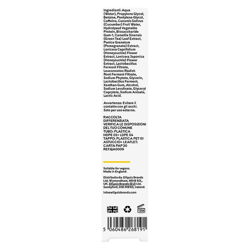 Q+A - CAFFEINE SIERO OCCHI Q+A - CAFFEINE SIERO OCCHI