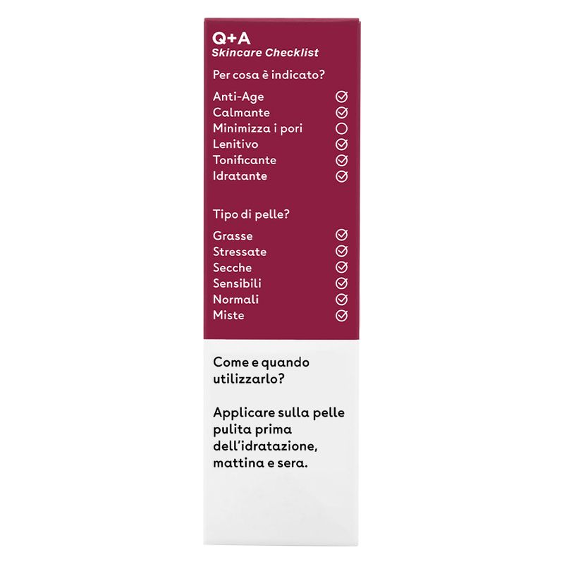 Q+A SIERO VISO HYALURONIC ACID