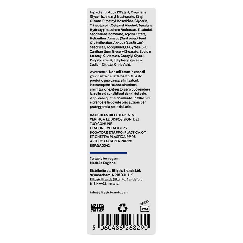 Q+A SIERO VISO RETINOL
